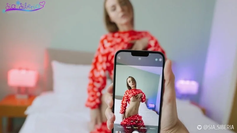 Сиа Сиберия трахнулась с парнем на съемке