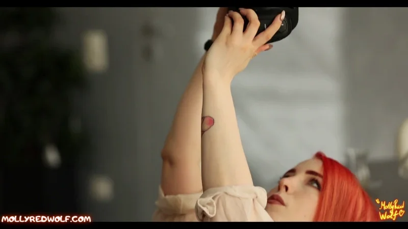 Molly Red Wolf в нежном трахе