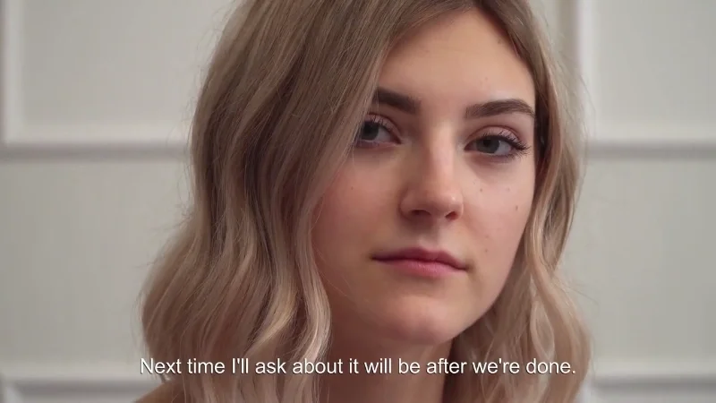 Невинная блондинка трахнулась на прослушивании